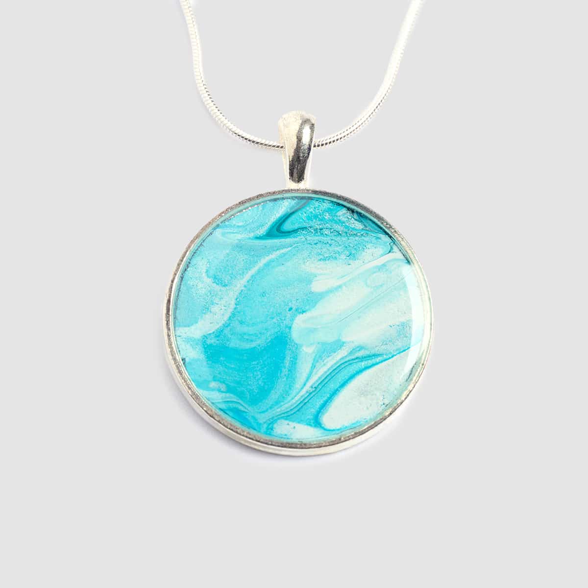 Ocean Pendant (Silver)