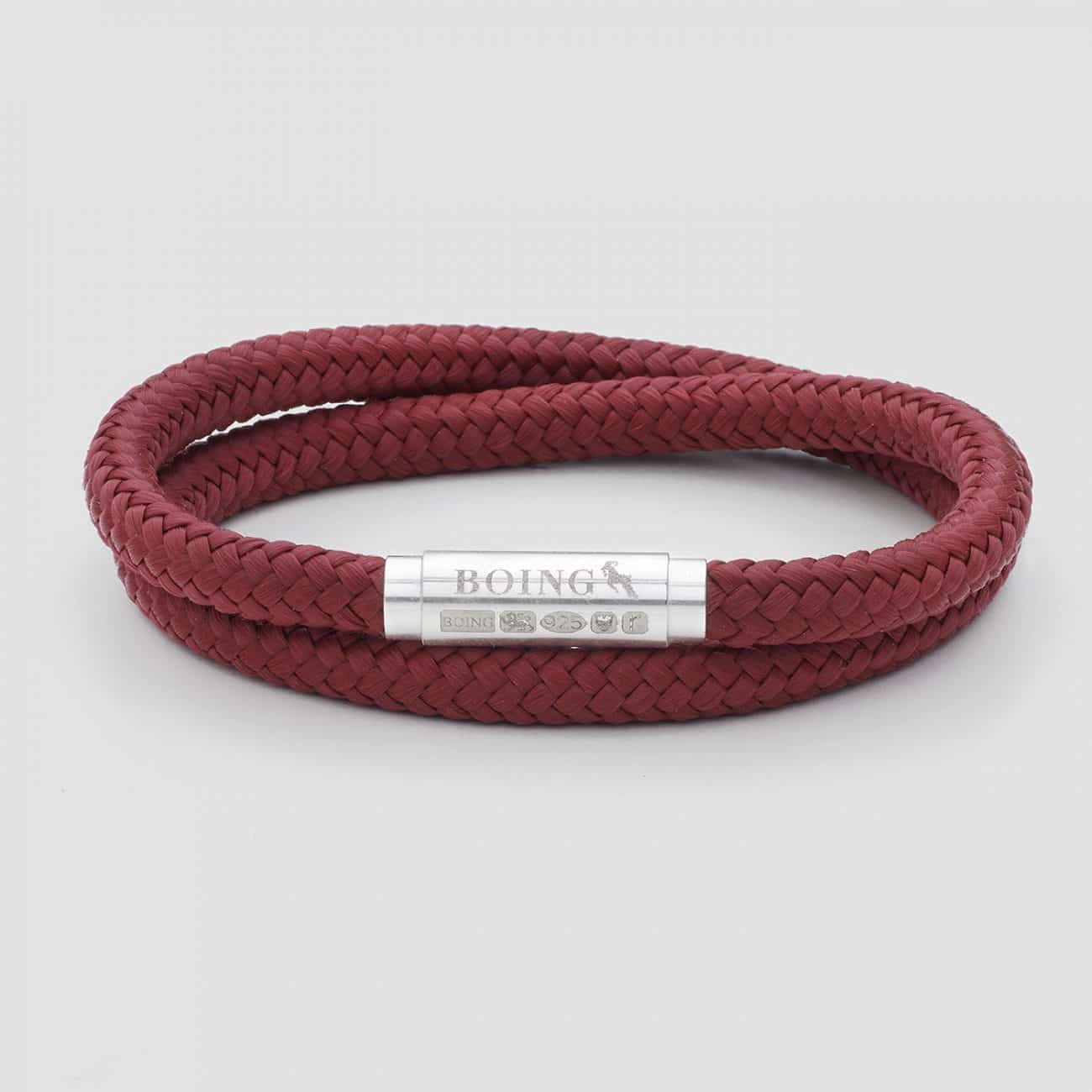 Maroon bracelet