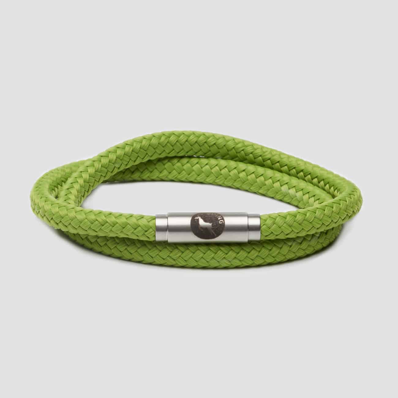 Green rope bracelet